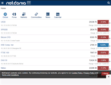 Tablet Screenshot of netdania.com